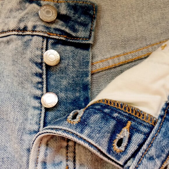 Old Navy High-Waisted OG Loose Button-Fly Jean Shorts 18 - Picture 5 of 7